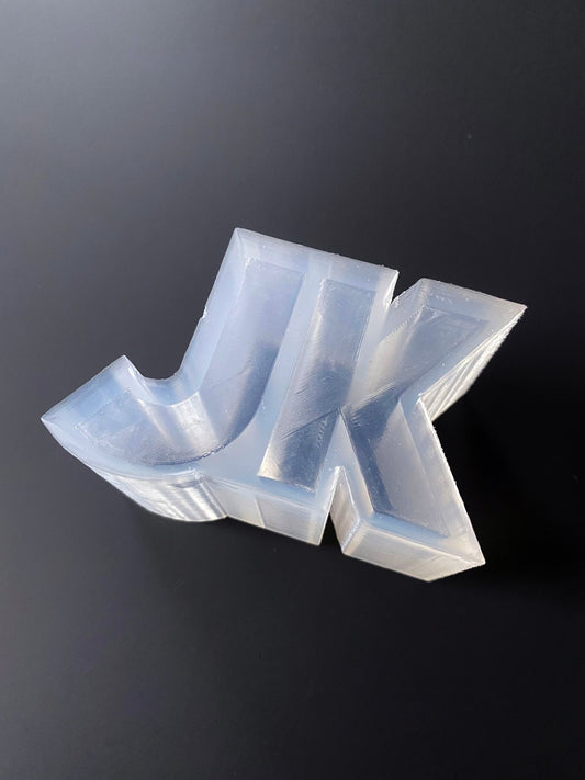 Custom Letter Shaped Ice Mold - Fits 3-inch cocktail glass – Honest Ice
