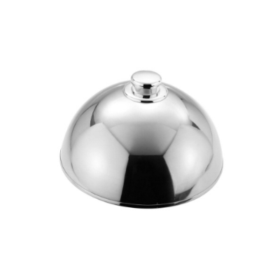 Stainless Steel Cloche Food Cover Dome Serving Plate Dish Dining Dinner For  Home Kitchen Restaurant Cafe