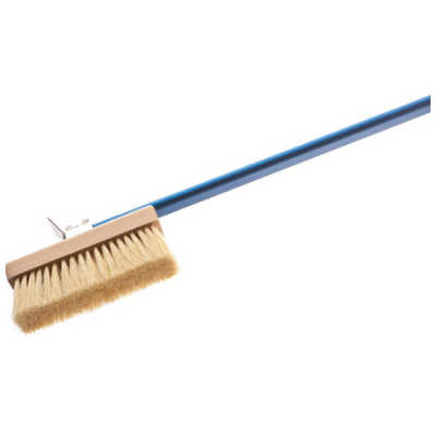 Pizza Group Oven Brush 237905 - Brass Bristle Oven Brushes 7.8 x 2.3 x 2.7  h