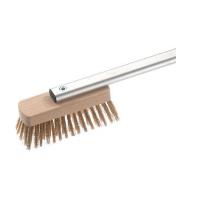 Malish Pizza Oven Brush Brass Wood 44.6-in Grill Brush in the Grill Brushes  & Cleaning Blocks department at