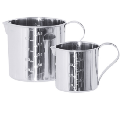 Tablecraft 24 oz. Mirror-Finished Stainless Steel Frothing Pitcher 2024