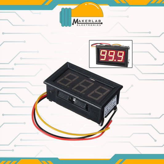 100V 10A Digital Voltmeter Ammeter – Makerlab Electronics