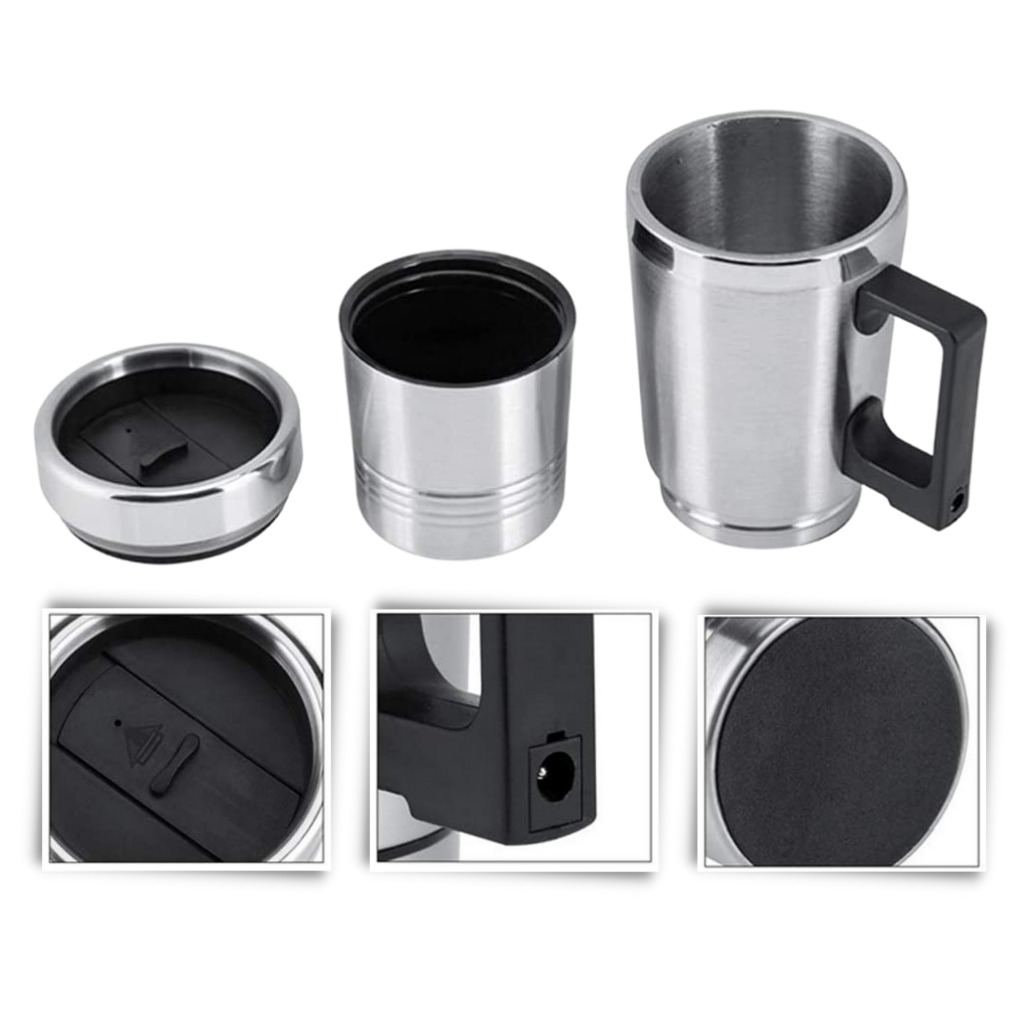 Car Mug Water Boiler 300ml - Durable Materials - Ozerty