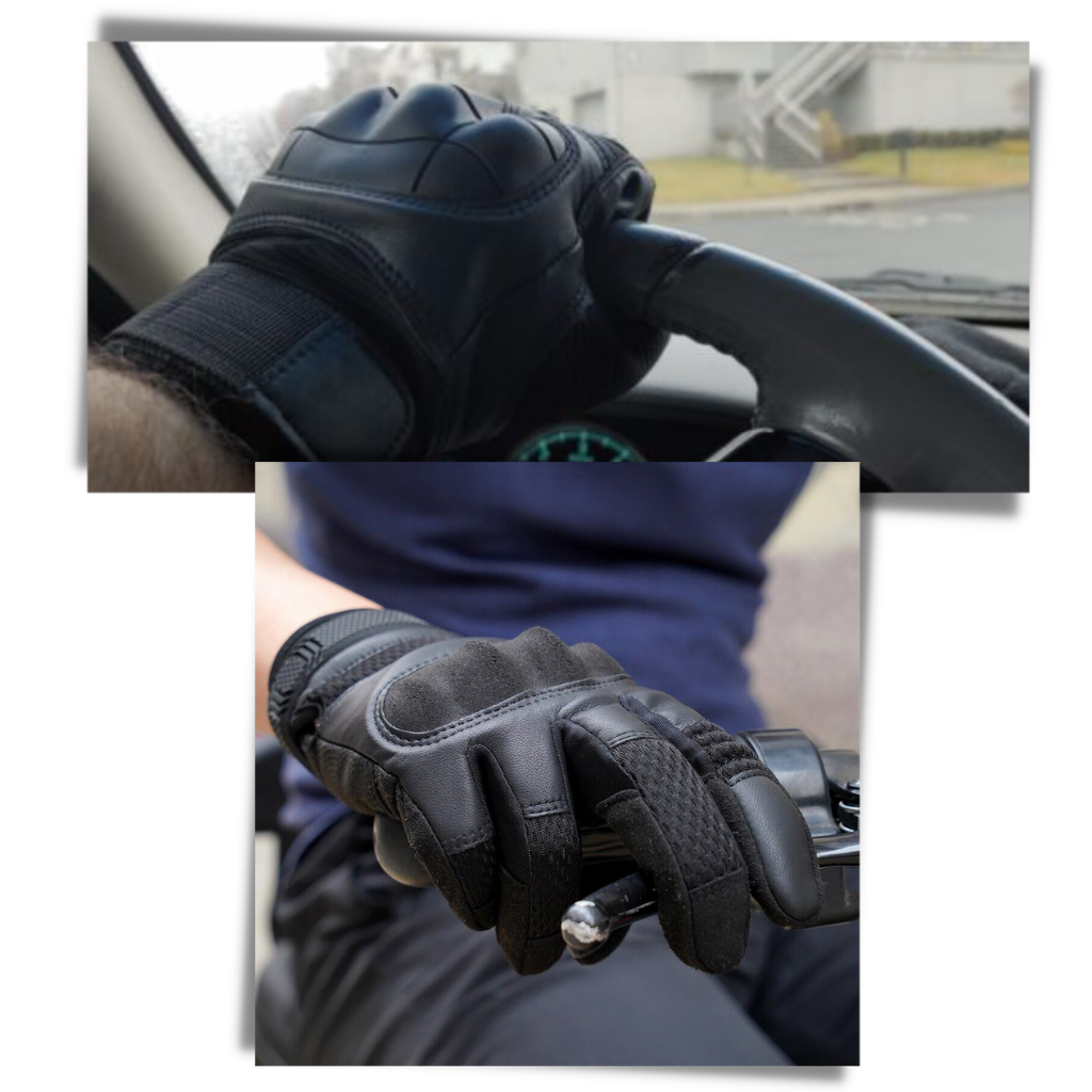 1 Par de guantes tácticos - Protección de los nudillos - Ozayti