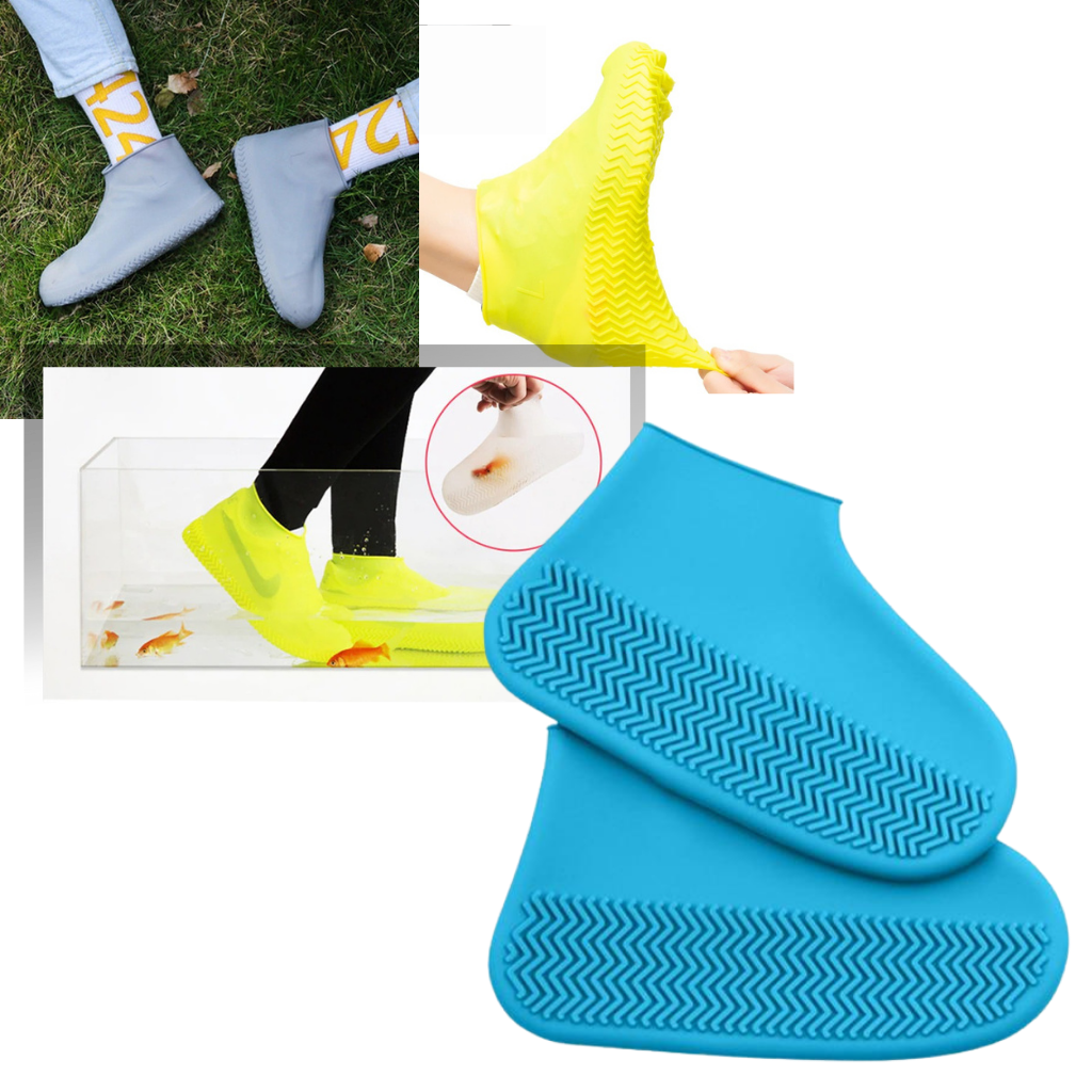 copriscarpe in silicone | copriscarpe impermeabili | scarpe elastiche da pioggia | protettori di scarpe impermeabili - Ozerty