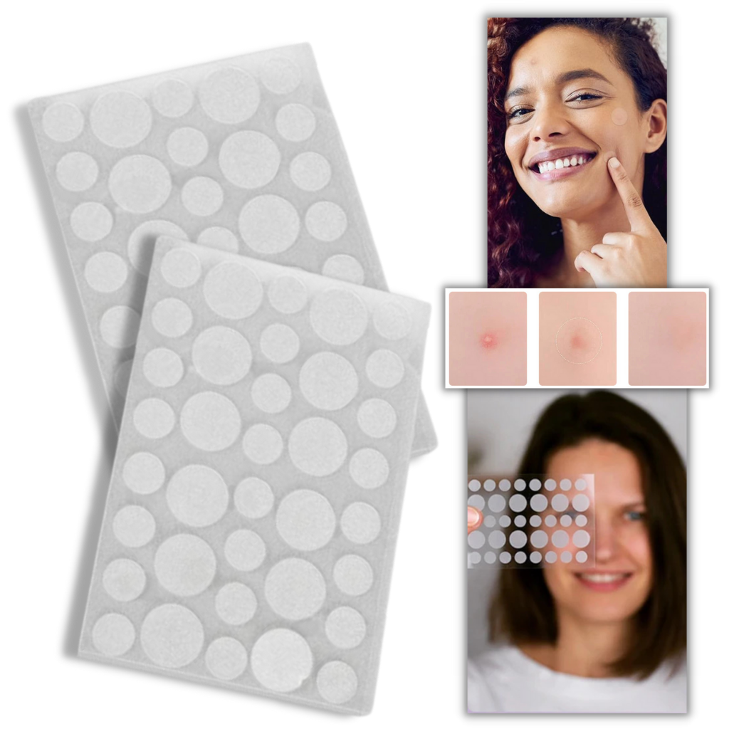 Invisible Pimple Cover Patch - Invisible Acne Patch - Invisible Acne Treatment Removable Sticker
 - 