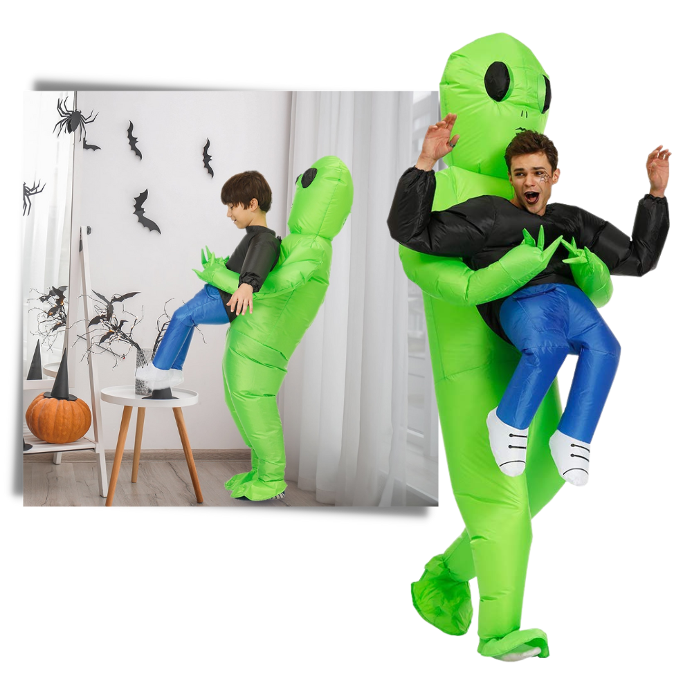 Costume d'alien gonflable - Durable - Ozerty