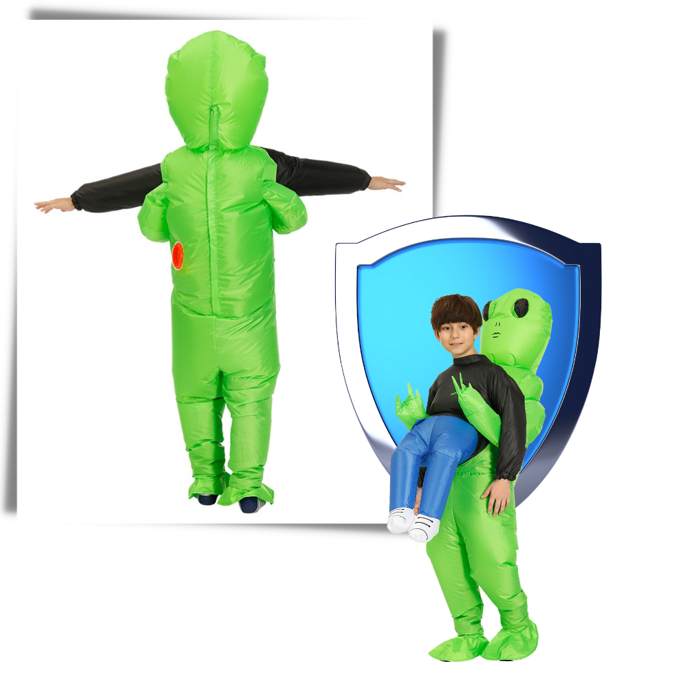 Inflatable Alien Costume - Safe - 