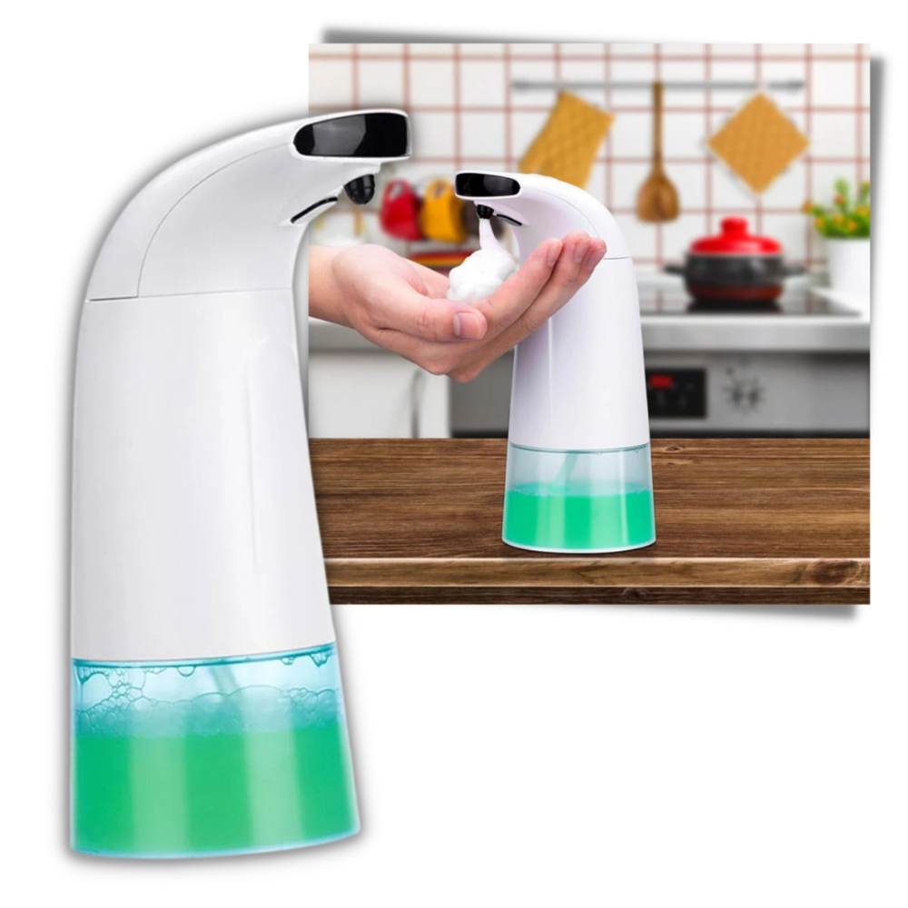 Automatisk skummande tvåldispenser - Enkel handtvätt - Ozerty