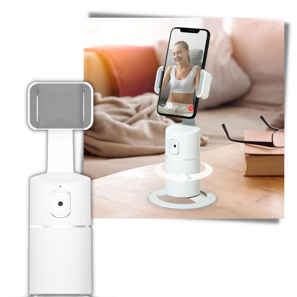 Face Tracking Mobile Phone Stand - Intelligent Design - 