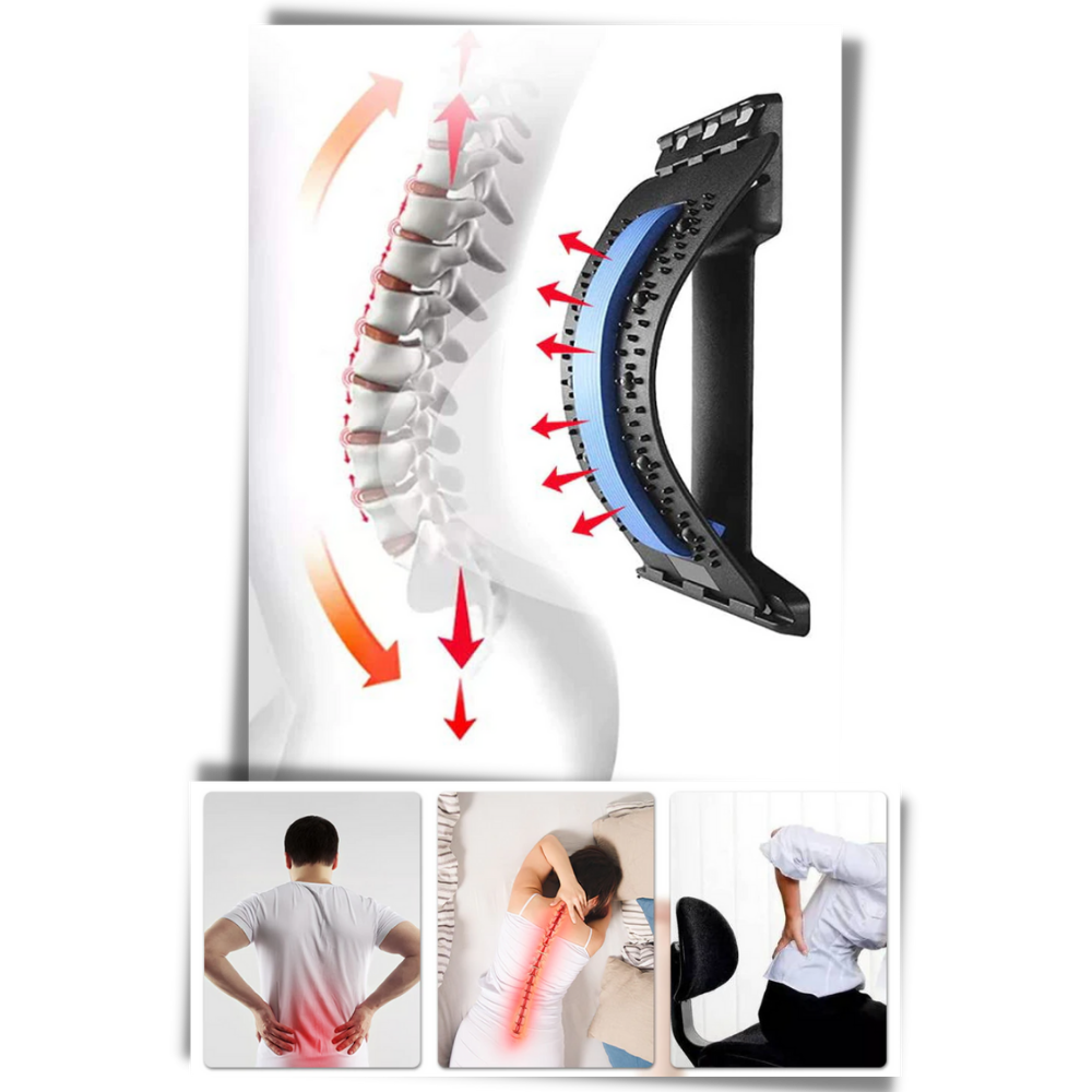 Back Stretcher and Massager - Excellent Back Massager - 