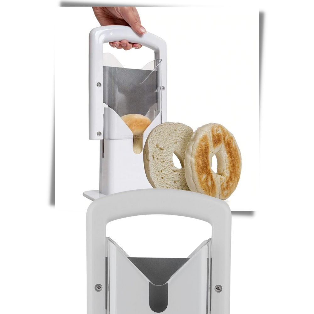 Portable Bagel Cutting Tool - Easy To Use - 
