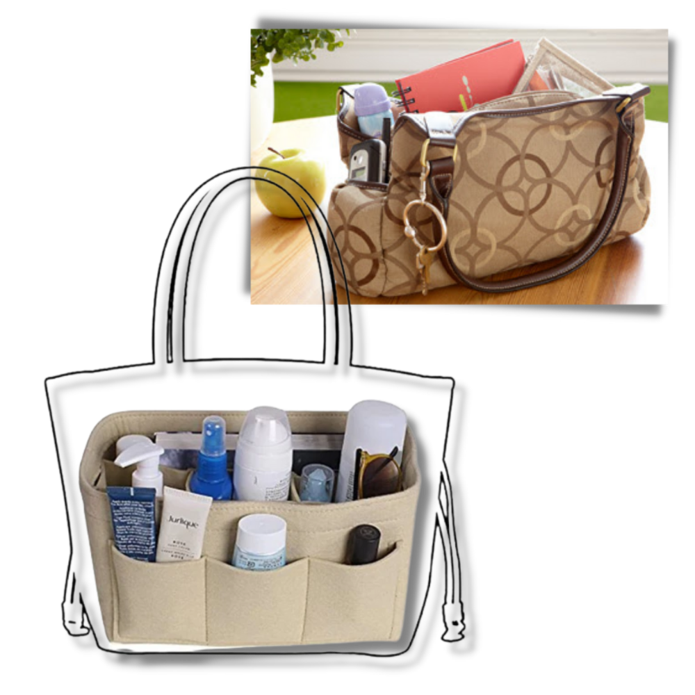 Medium taske organizer | håndtaske organizer | Bag liner - Ozerty Danmark