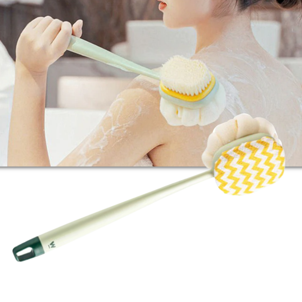 Exfoliating Body Scrubber Bath Brush - Lightweight and Convenient To Use - 
