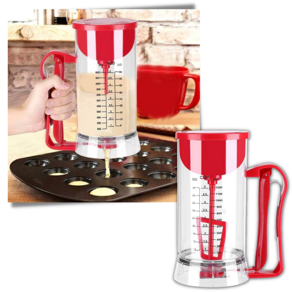 Cordless Batter Mixer and Dispenser - Create Perfect Pancakes with this Mixer and Dispenser - 