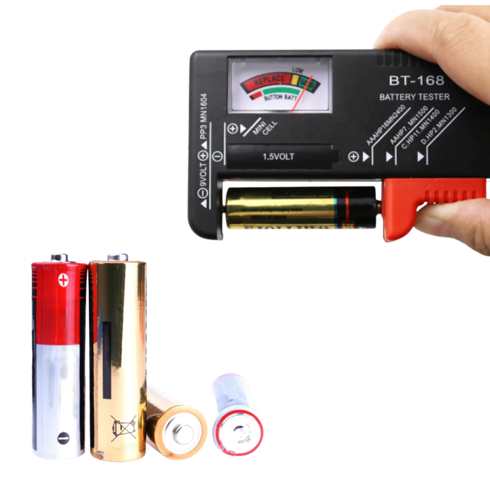 Battery Tester - Portable - Ozerty