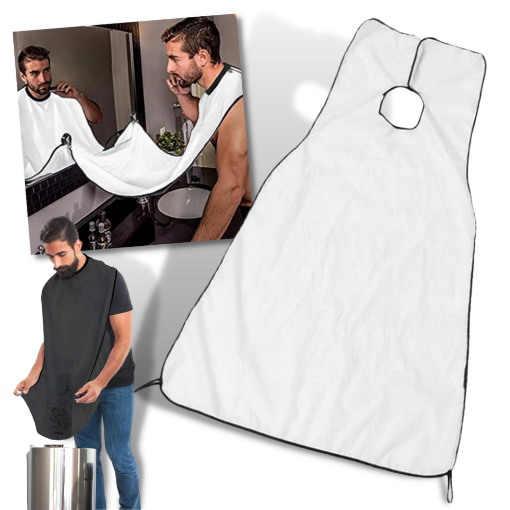 beard apron | shaving apron | protective apron for shaving - Ozerty