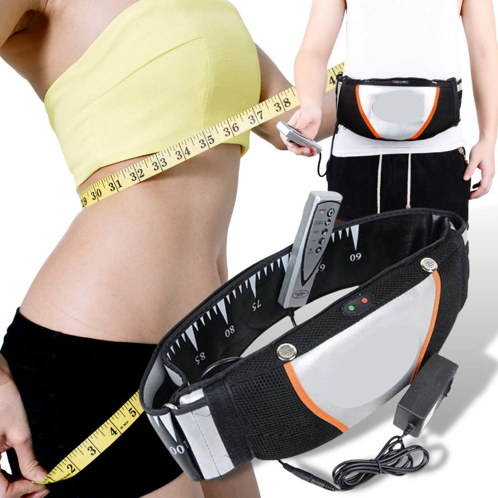 Vibro Shape Belt - Anti-Cellulite Body Slimming Belt - Weight-loss Sauna Belt -