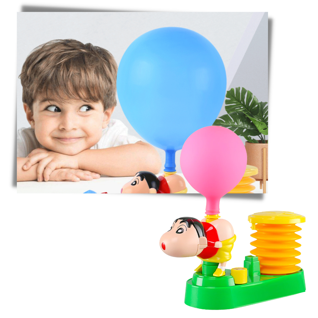 Blow Balloon Toy for Kids - Safe and Child-friendly - 