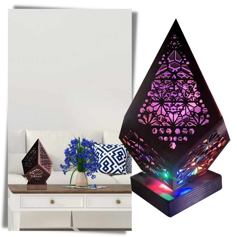 Bohemian Style LED Floor Lamp - Perfect Decor Item -