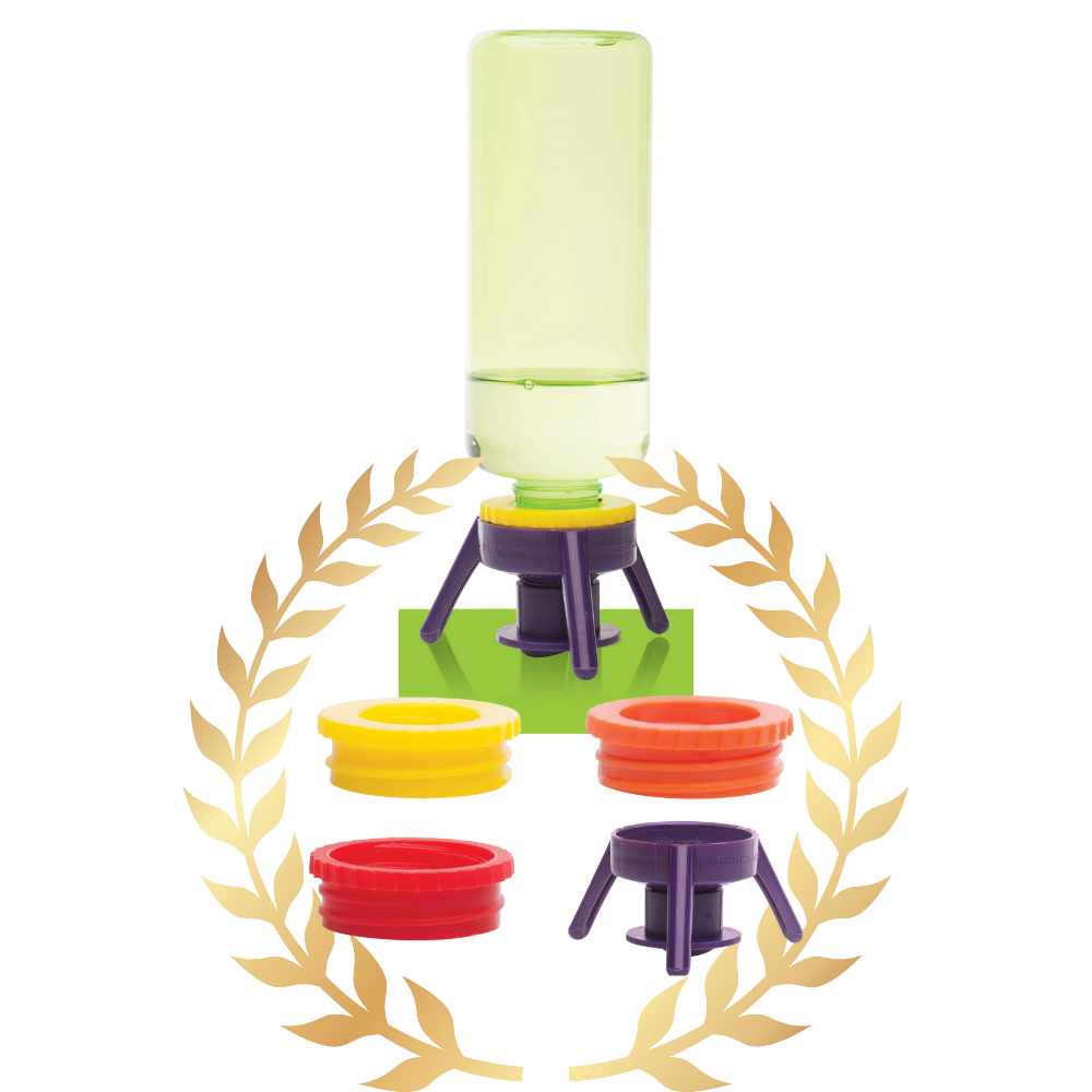 Pack of 6 Versatile Bottle Stand Caps - Made With Quality Materials -