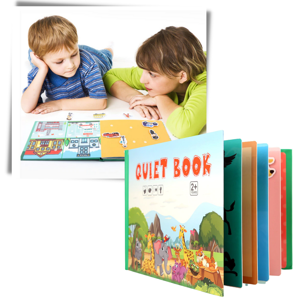 Montessori Educational Book Toy for Kids - Effective Learning Tool - 