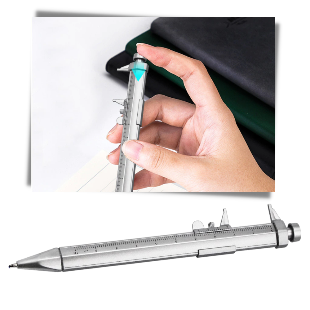 Multifunctional Verner Caliper Ballpoint Pen - Easy To Use -