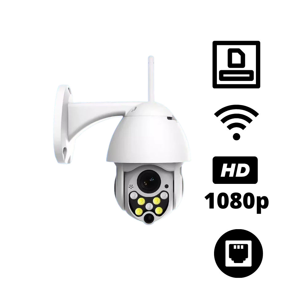 Övervakningskamera med wifi - Dimensions - Ozerty