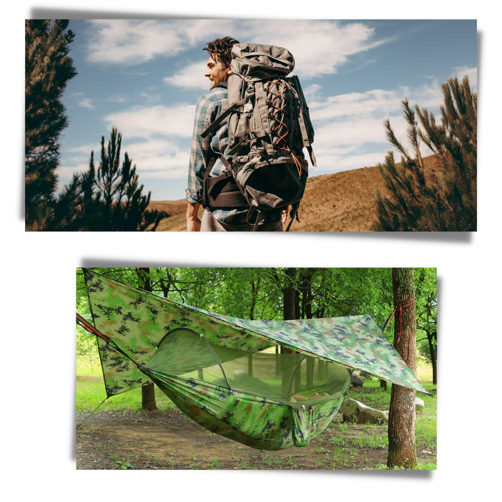 Tält hammock för camping - Perfekt campingtillbehör - Ozerty