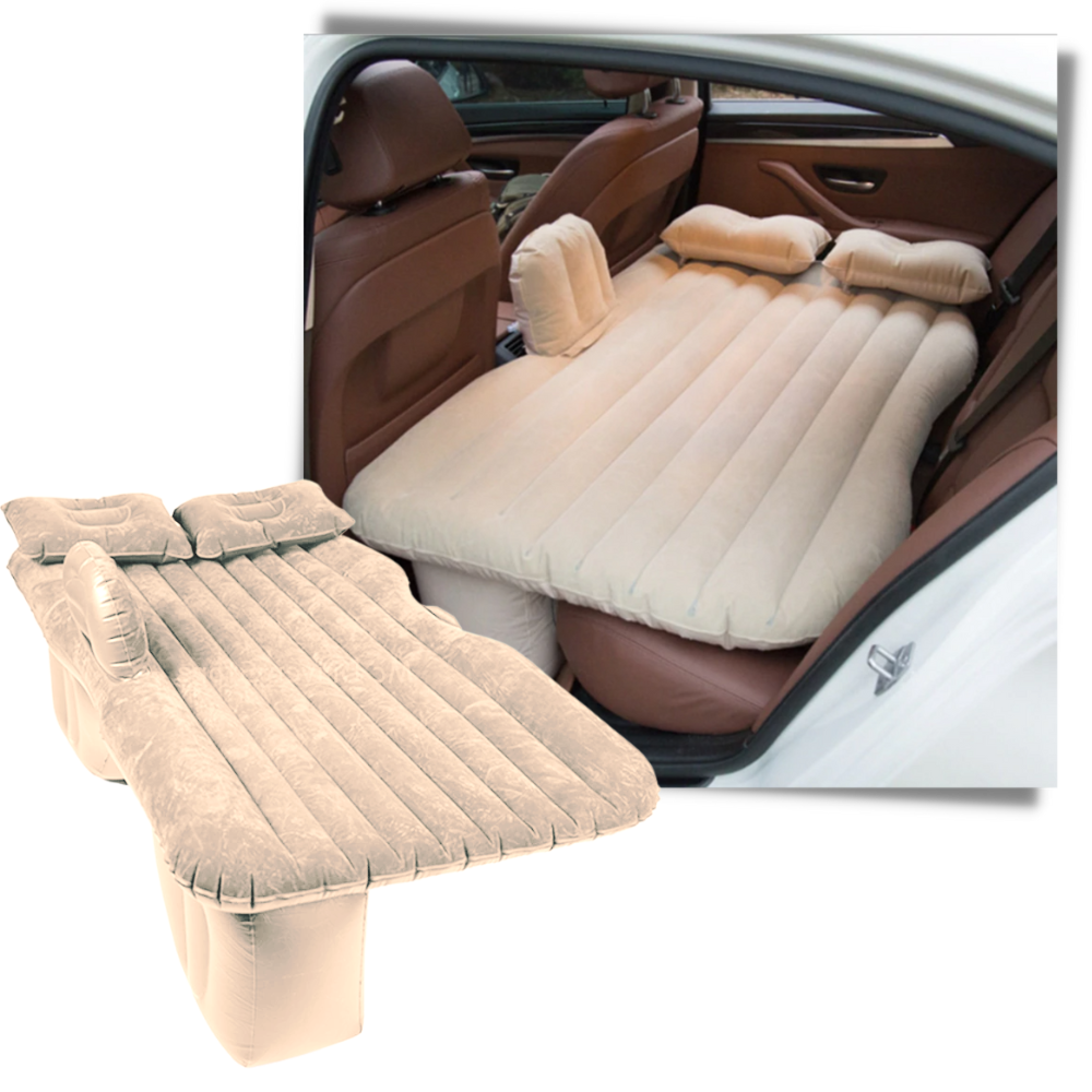 Inflatable Bed for Car Backseat - Comfortable - 