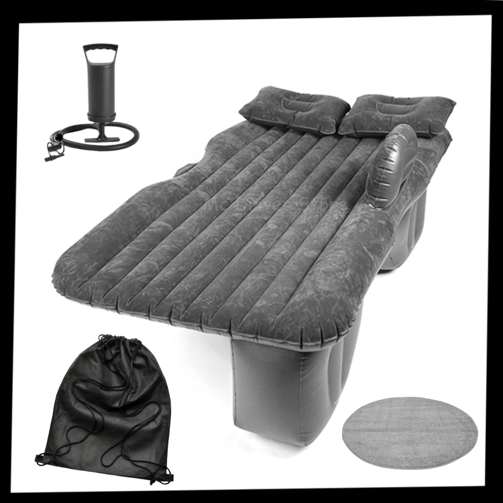 Inflatable Bed for Car Backseat - Package - 