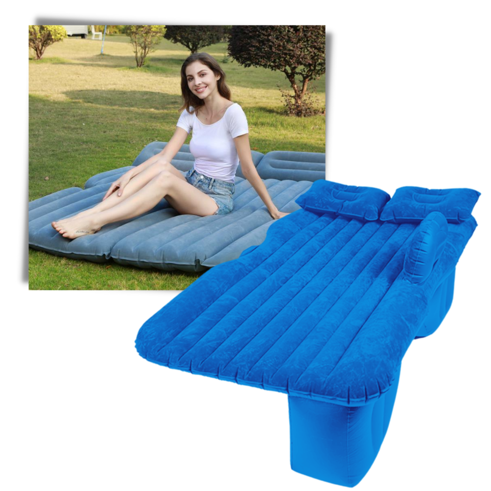 Inflatable Bed for Car Backseat - Perfect For The Outdoors - 