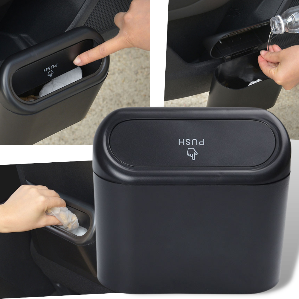 Trash Can for Car | Hanging Garbage Bin | Car Door Rubbish Bin -