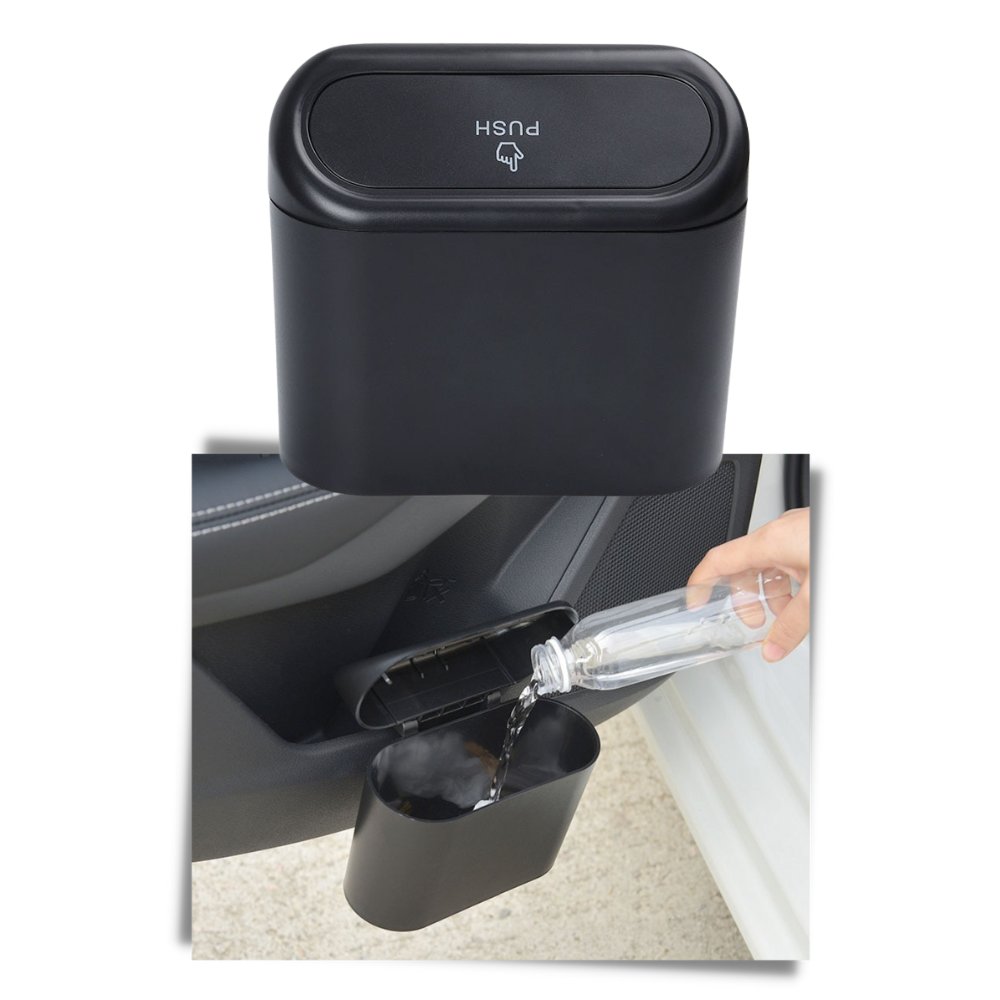 Trash Can for Car - Waterproof Design -