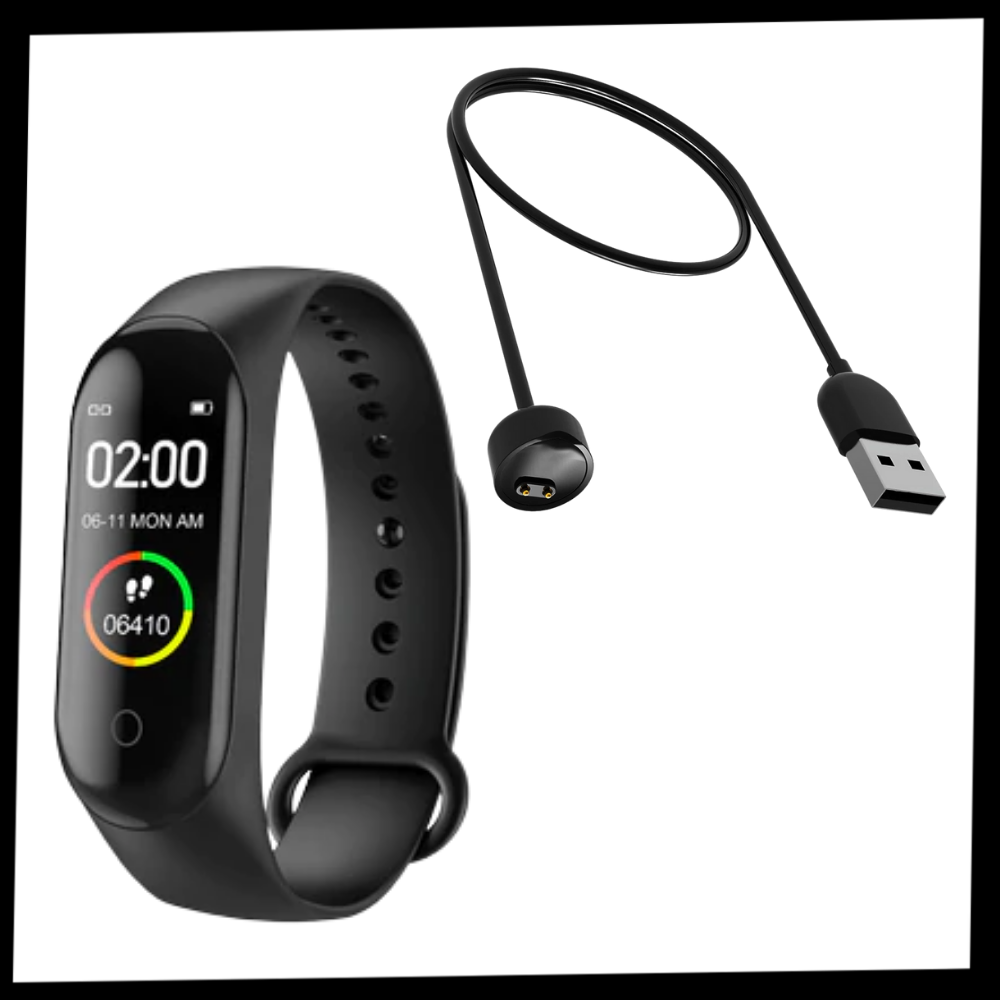 Bracciale per il monitoraggio del fitness e del sonno - Package - Ozerty