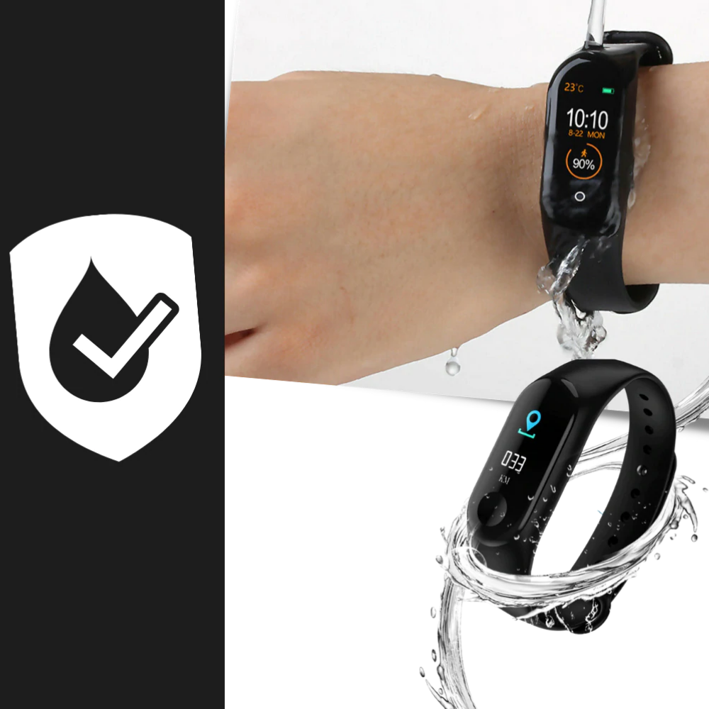 Armband för konditions- och sömn - Vattentät wifi armband - Ozerty