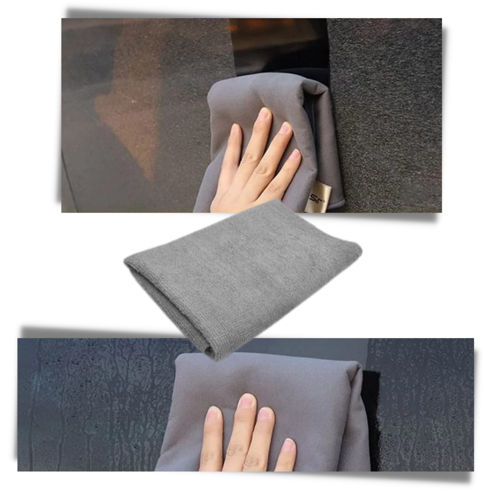 Asciugamano di pulizia assorbente per auto - Design multiuso  - Ozerty