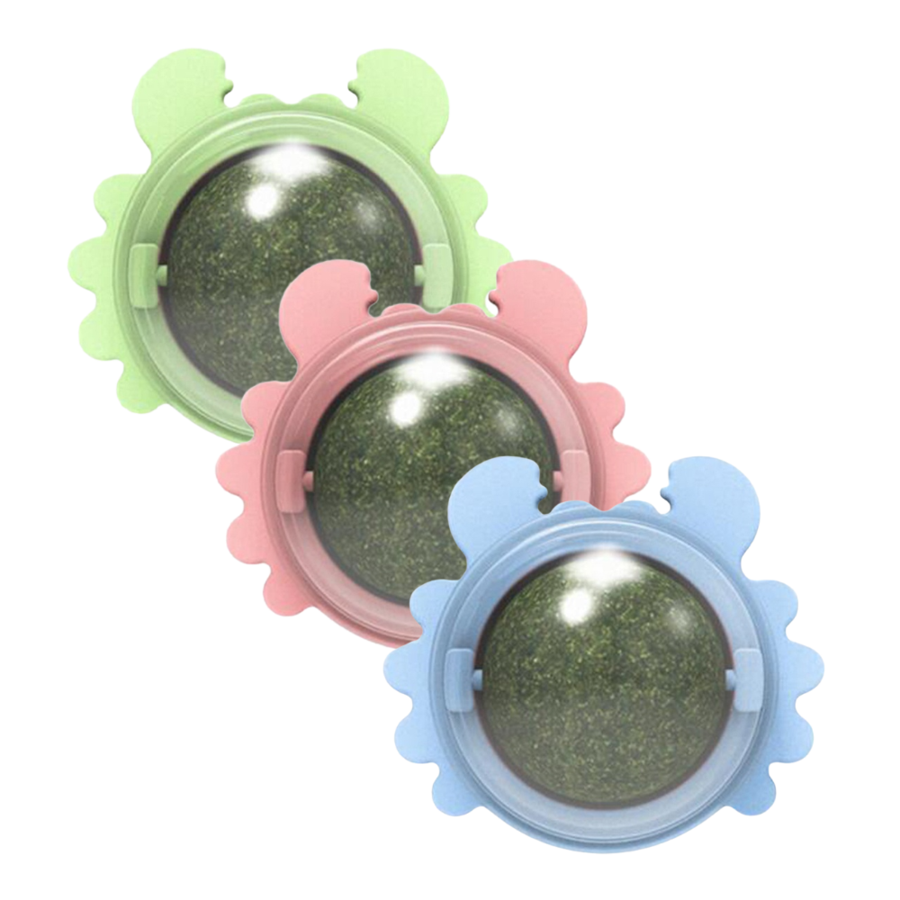 Rotatable Cat Mint Ball Toy - Dimensions - 