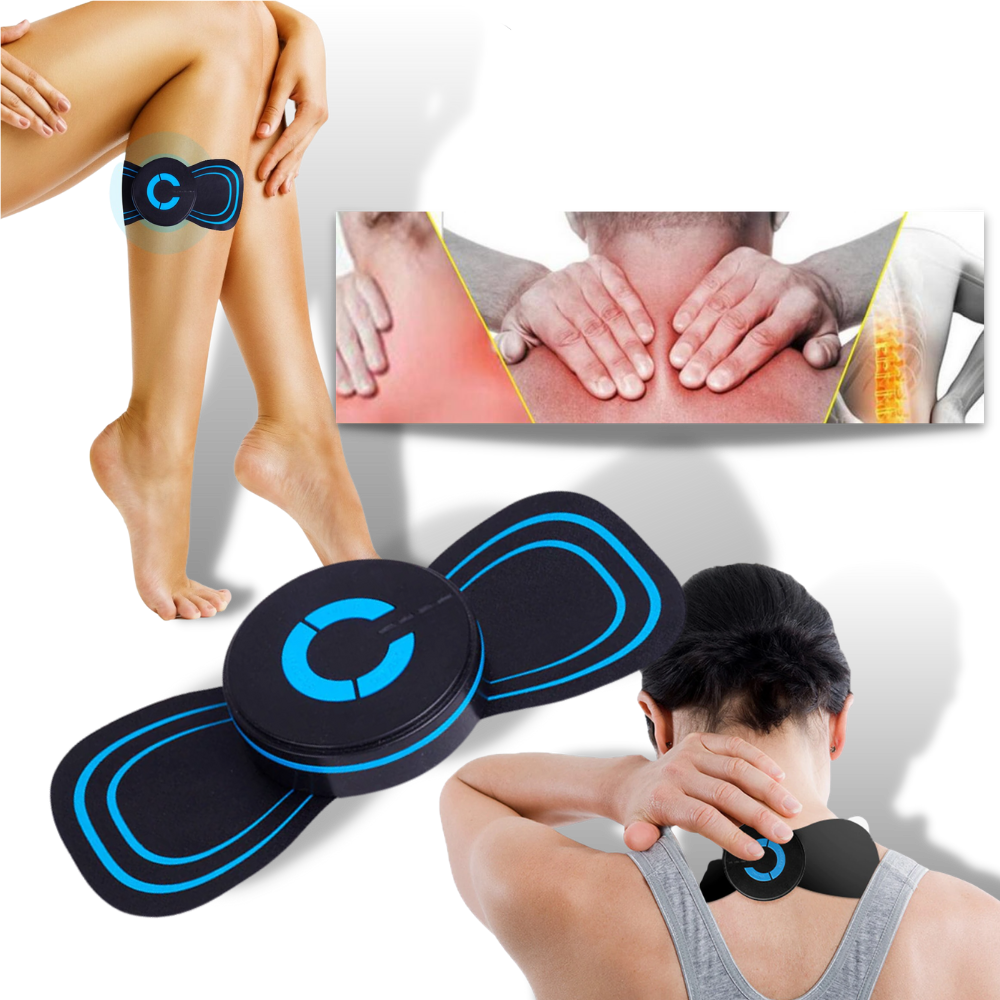 Multifunktionell cervikal massageapparat - Mini elektrisk massageapparat för nacken - bärbar stimulator för cervikal massage  - Ozerty