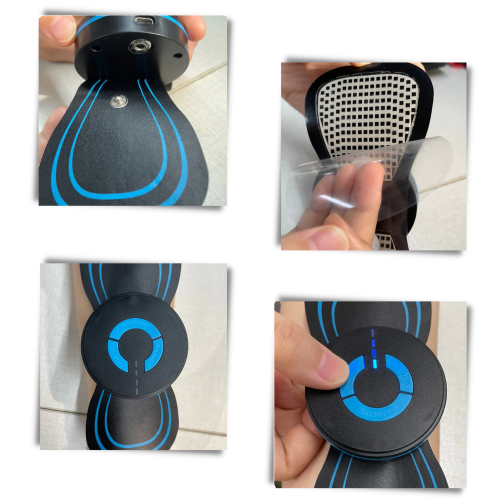 Mini Electric Neck Massager - Easy To Use - 