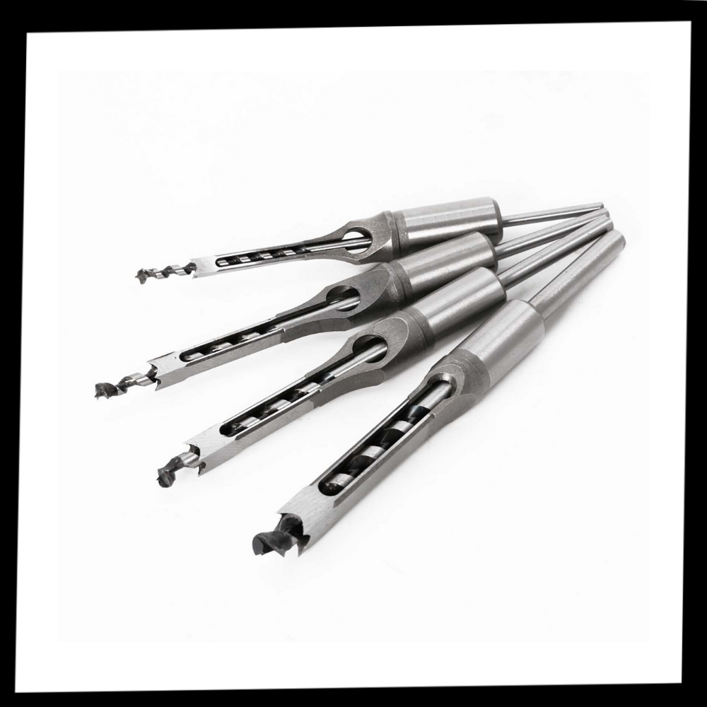 Chisel Drill Bit Set - Package - 