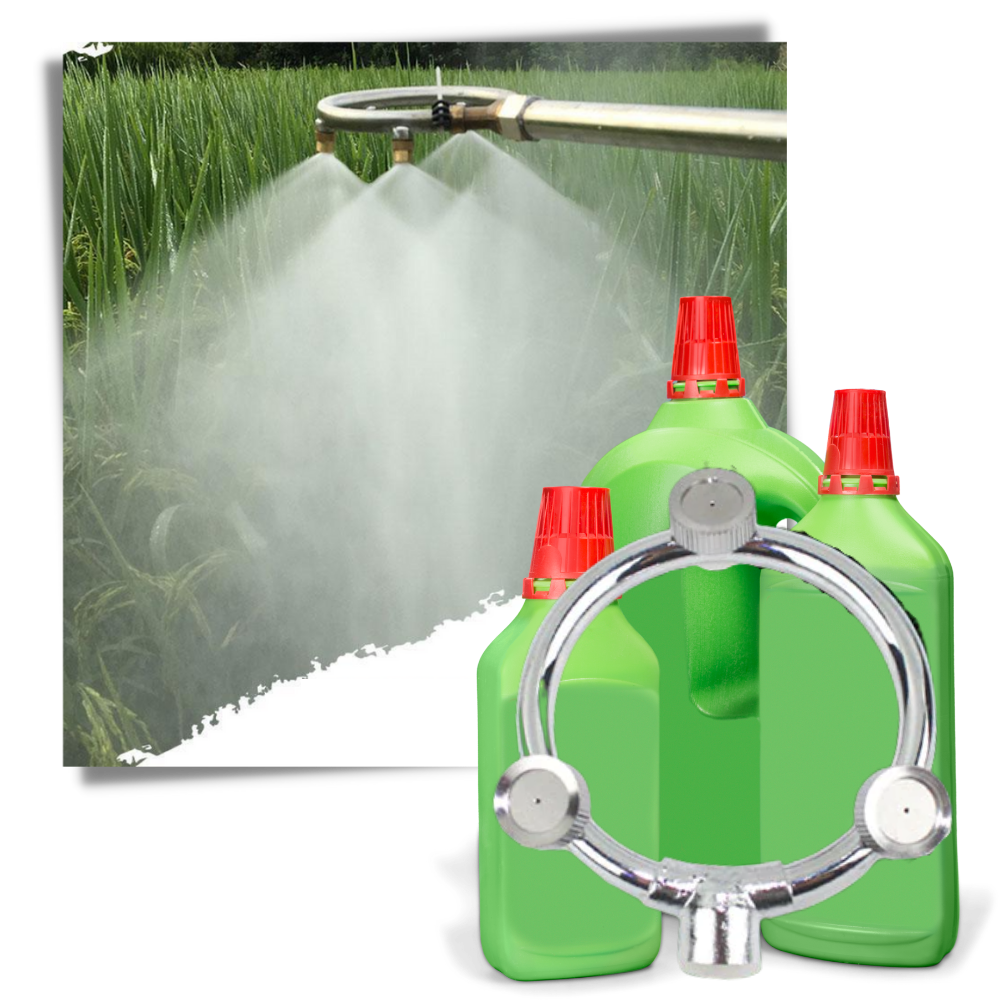 Three-head Garden Watering Nozzle - Multipurpose Design -