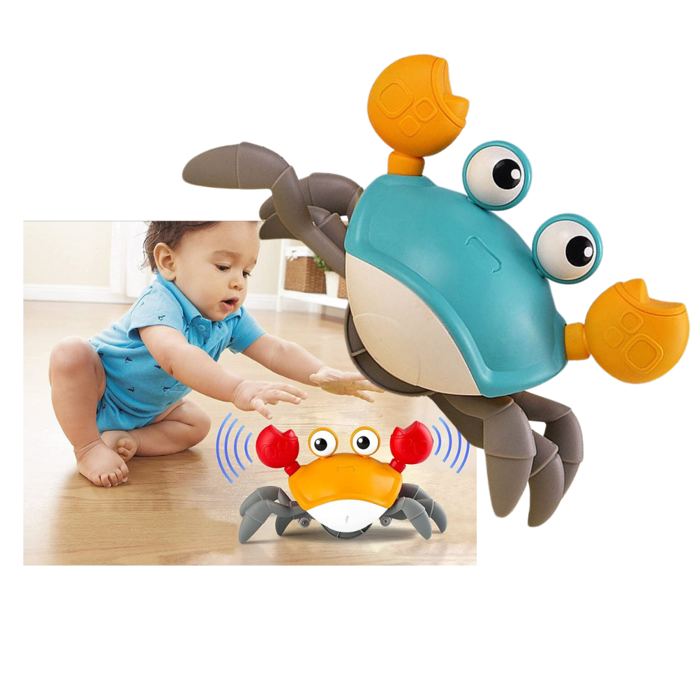 Crab Toy with Motion Sensor - Safe For Kids - 