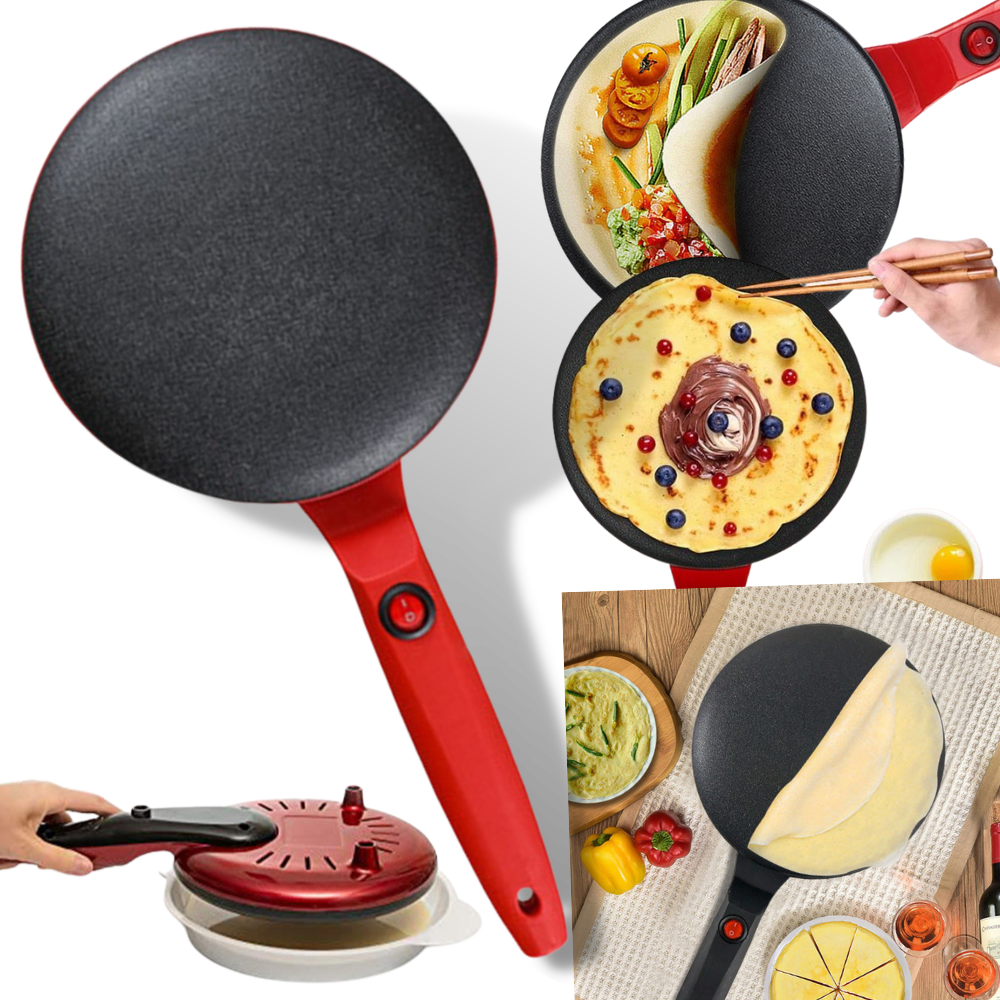 Pannkaksmaskin - crepe maker - elektrisk crepe maker 220v - Ozerty