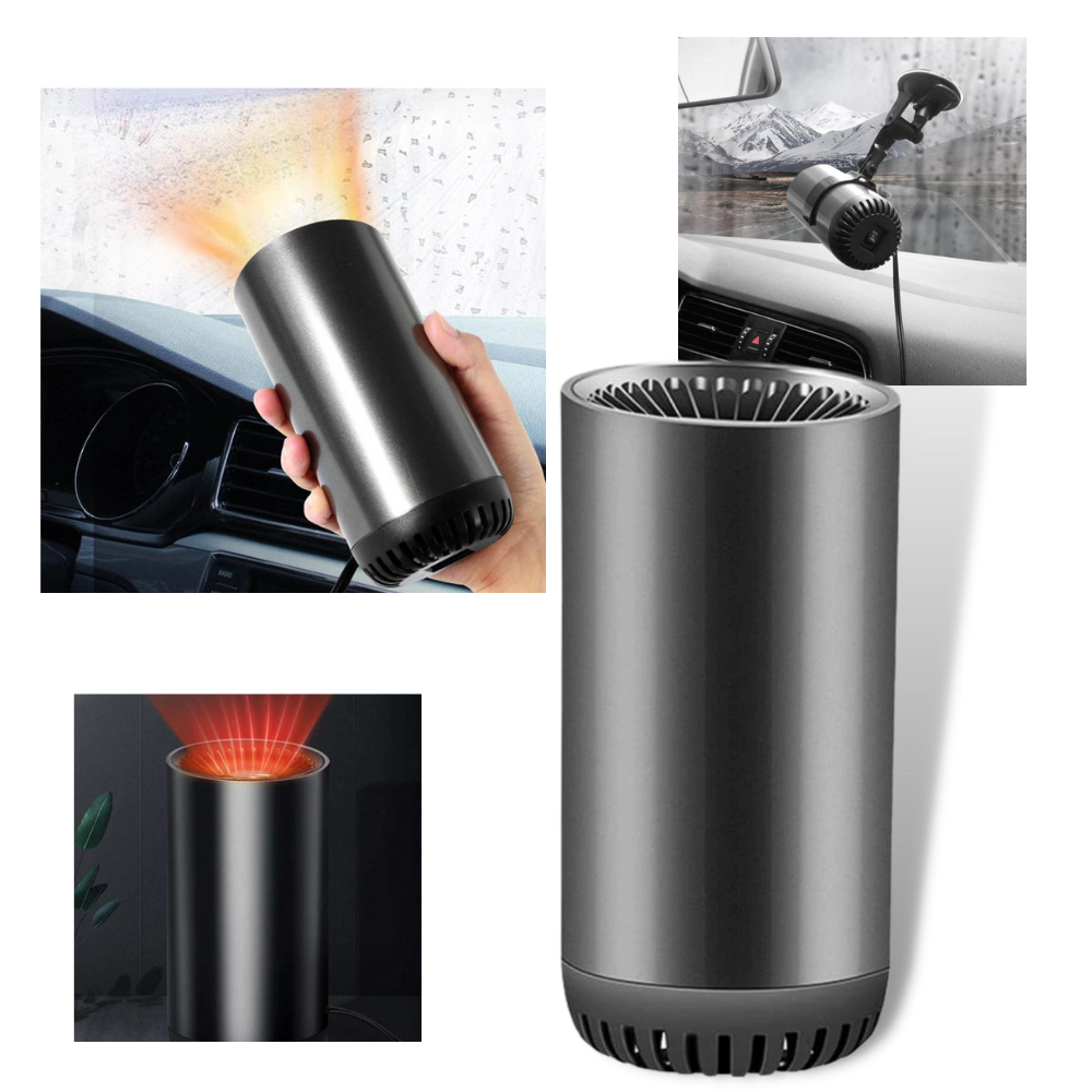 Fast heating cup-shaped warm air blower for car │ Car heater │ Defroster - 