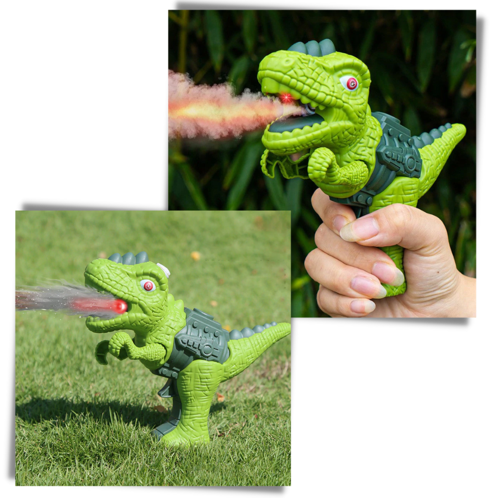 Pistolet Dinosaure cracheur de feu - Portable - Ozerty