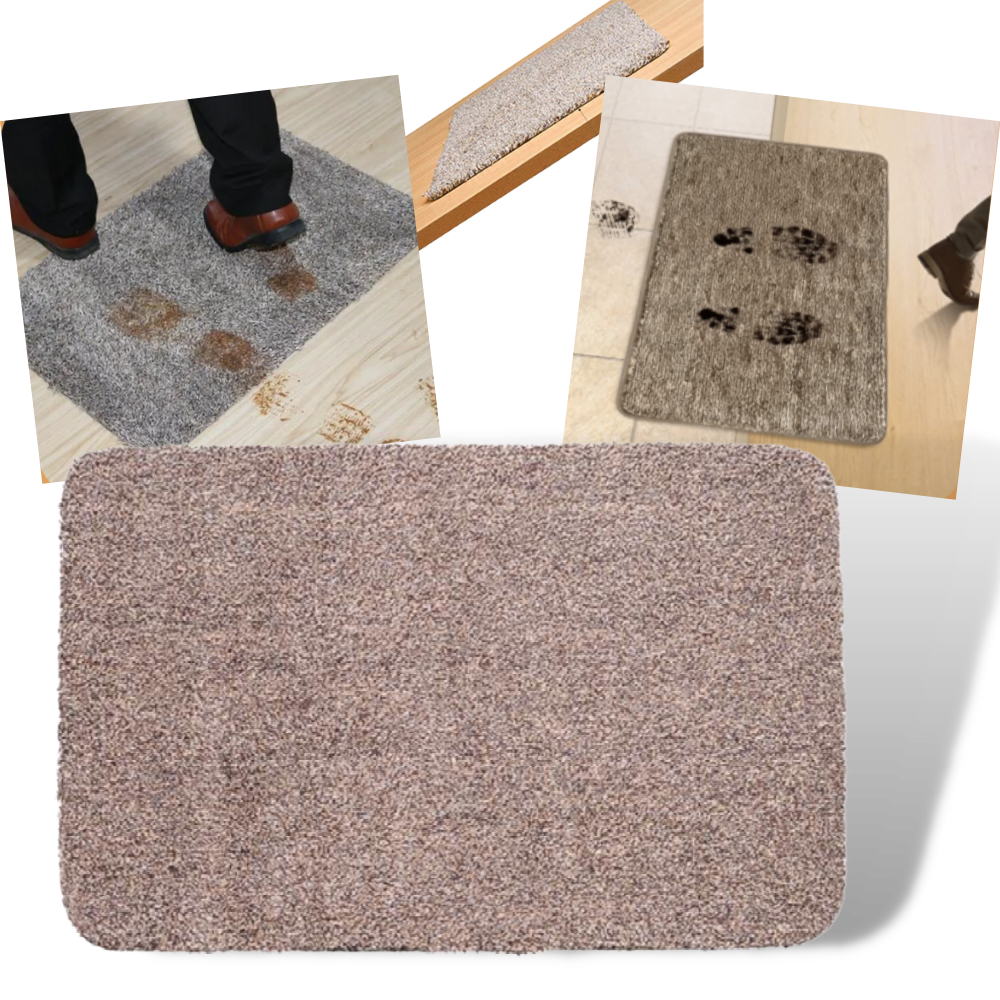 anti-slip absorbent mat | absorbent doormat | thick-pile indoor mat - Ozerty