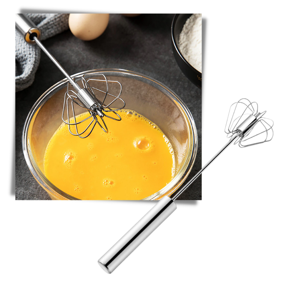 Semi-Automatic Egg Beater - Perfect Egg-beating Results  - 