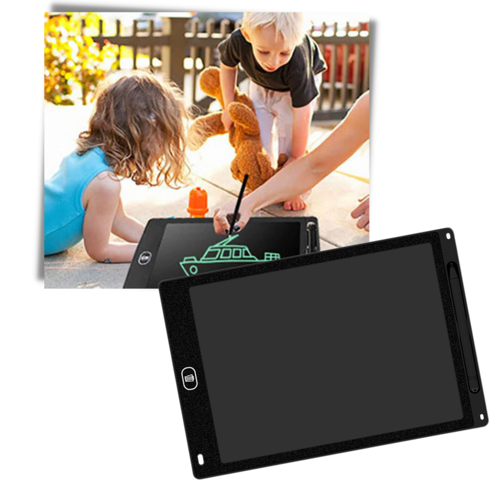LCD-ritplatta för barn - Utmärkt verktyg för inlärning - Ozerty