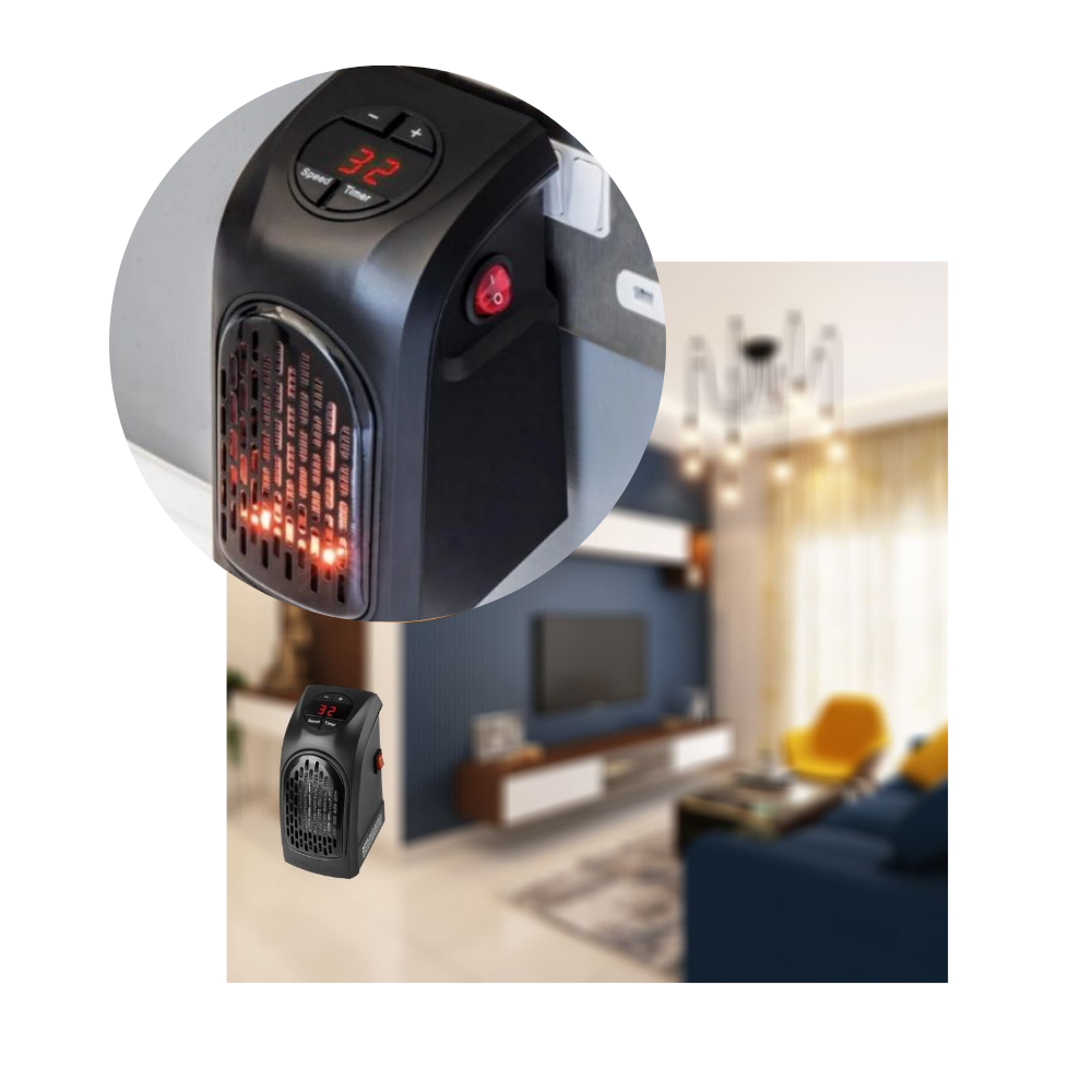 Portable Electric Heater - Fast Heating - Ozerty